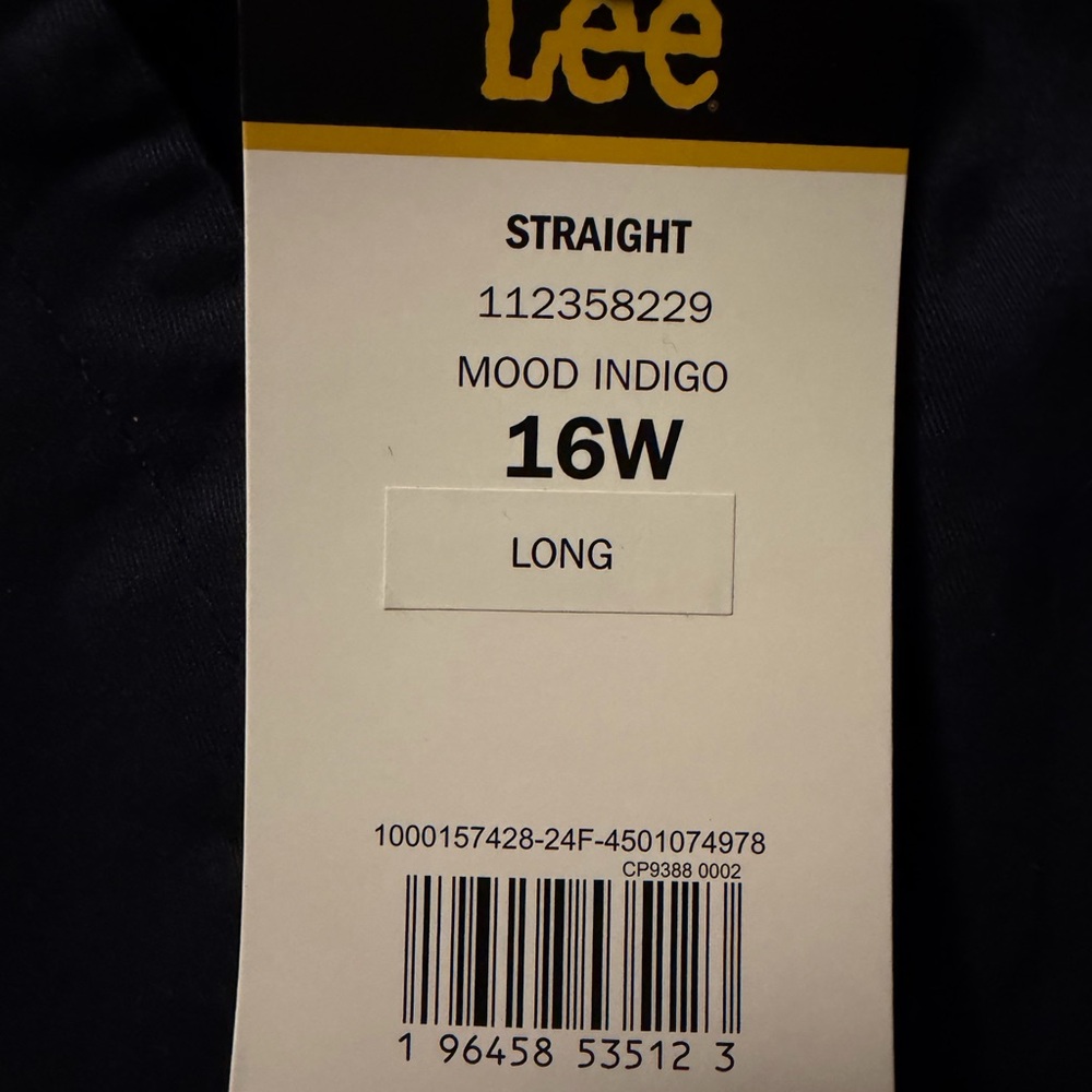 Lee Women’s Navy Blue Utility Pants
16W Long - Picture 5 of 10